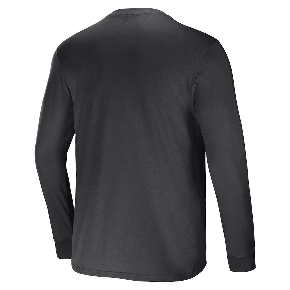 New Orleans Saints NFL x Darius Rucker Collection Team Long Sleeve Pocket T-Shirt - Black cheap