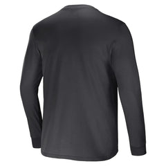 New Orleans Saints NFL x Darius Rucker Collection Team Long Sleeve Pocket T-Shirt - Black cheap