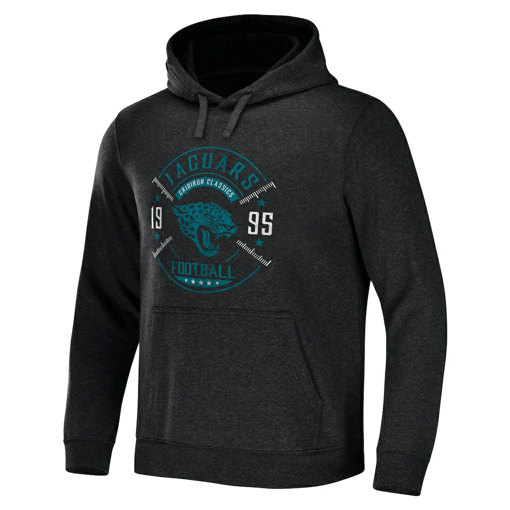 Jacksonville Jaguars NFL x Darius Rucker Collection Radar Pullover Hoodie - Heather Charcoal discount