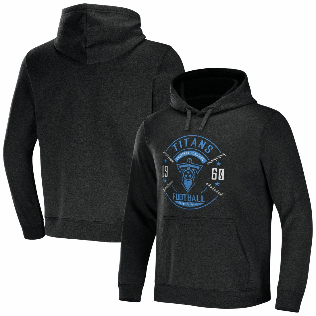 Tennessee Titans NFL x Darius Rucker Collection Radar Pullover Hoodie - Heather Charcoal on sale