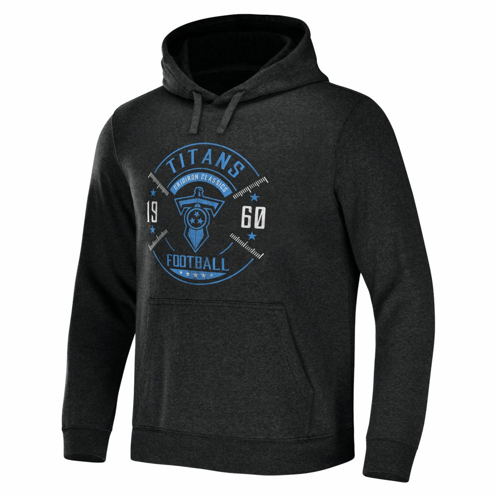 Tennessee Titans NFL x Darius Rucker Collection Radar Pullover Hoodie - Heather Charcoal on sale