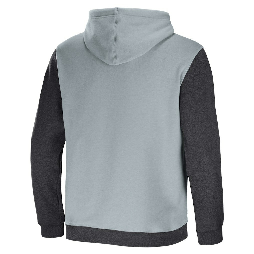 Las Vegas Raiders NFL x Darius Rucker Collection Colorblock Pullover Hoodie - Gray/Charcoal online