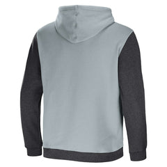 Las Vegas Raiders NFL x Darius Rucker Collection Colorblock Pullover Hoodie - Gray/Charcoal online