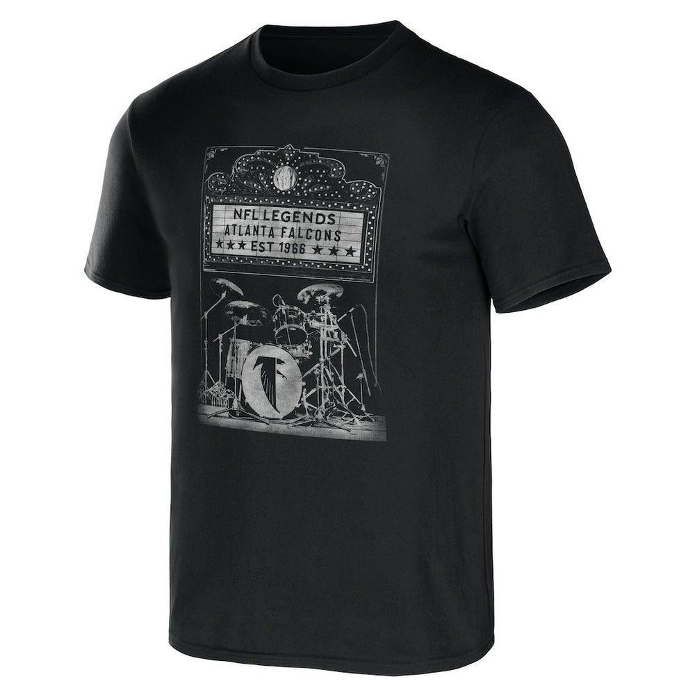 Atlanta Falcons NFL x Darius Rucker Collection Band T-Shirt - Black on sale