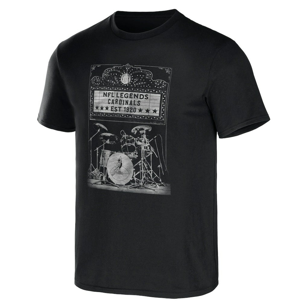 Arizona Cardinals NFL x Darius Rucker Collection Band T-Shirt - Black for sale