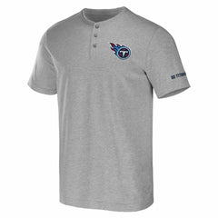 Tennessee Titans NFL x Darius Rucker Collection Henley T-Shirt - Heather Gray online