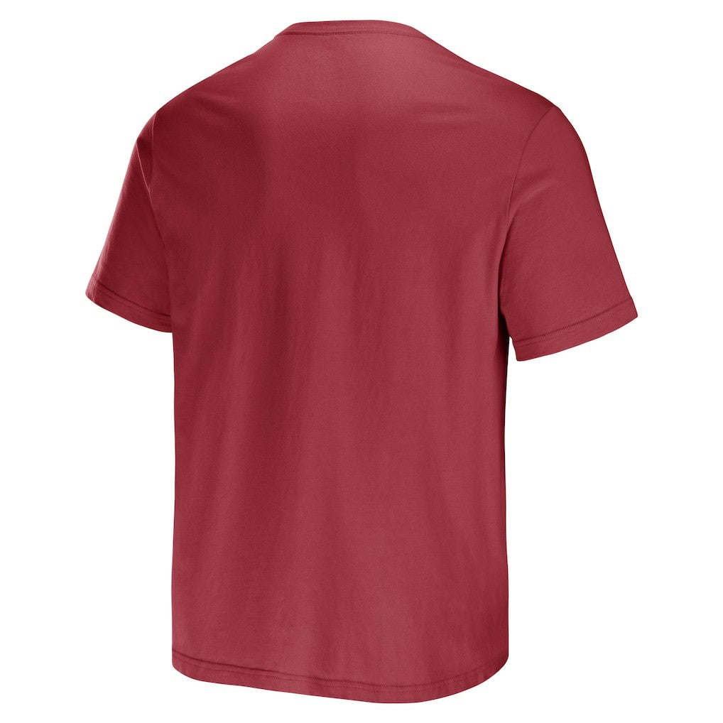 Arizona Cardinals NFL x Darius Rucker Collection Stripe T-Shirt - Cardinal discount