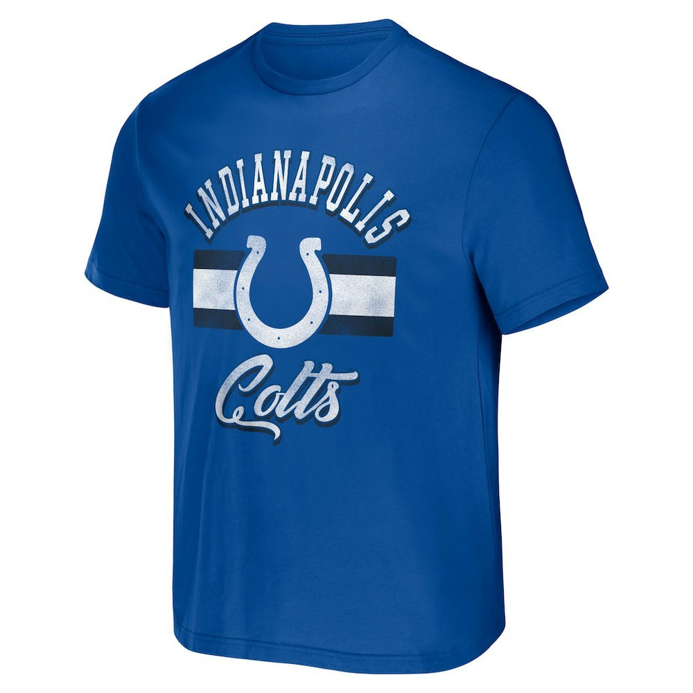 Indianapolis Colts NFL x Darius Rucker Collection Stripe T-Shirt - Royal outlet