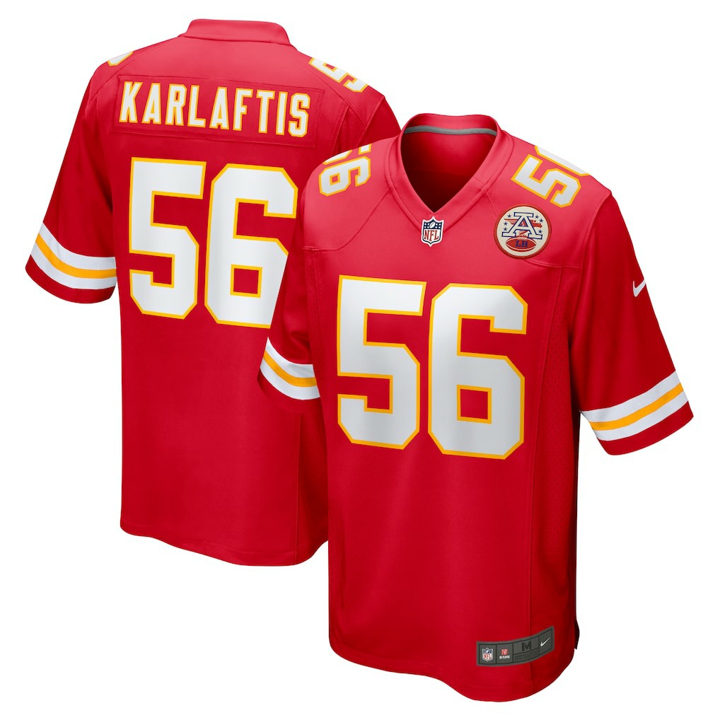 George Karlaftis Kansas City Chiefs Player Game Jersey - Red | Nike cheap