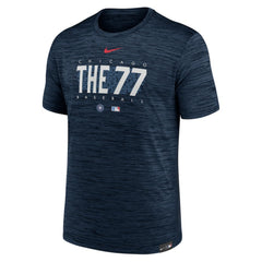 Chicago Cubs City Connect Velocity Practice Performance T-Shirt - Navy | Nike