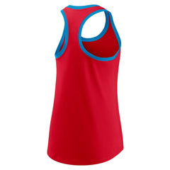 Miami Marlins Women's City Connect Tri-Blend Tank Top - Red | Nike