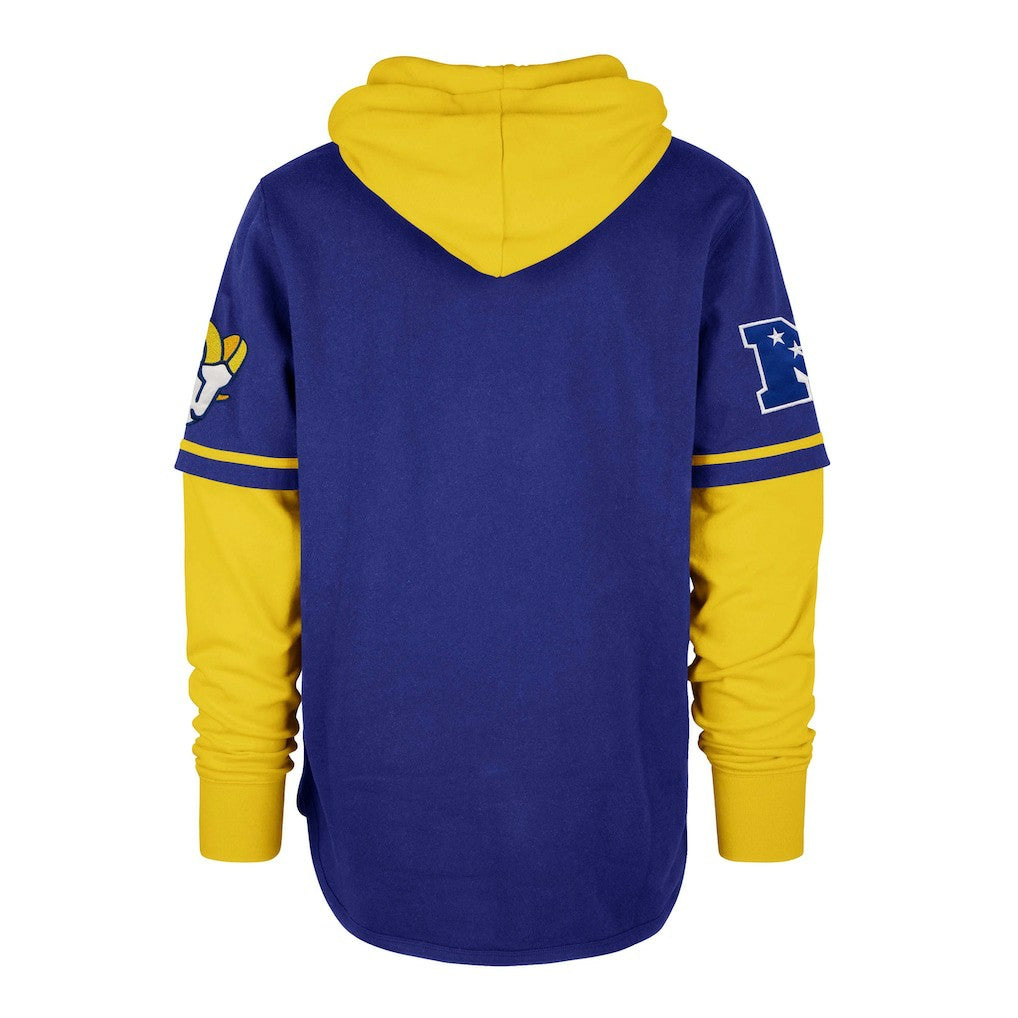 Los Angeles Rams '47 Shortstop Pullover Hoodie - Royal cheap