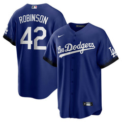 Jackie Robinson Los Angeles Dodgers City Connect Replica Player Jersey - Royal | Nike
