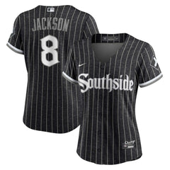 Bo Jackson Chicago White Sox Women's City Connect Replica Player Jersey - Black | Nike