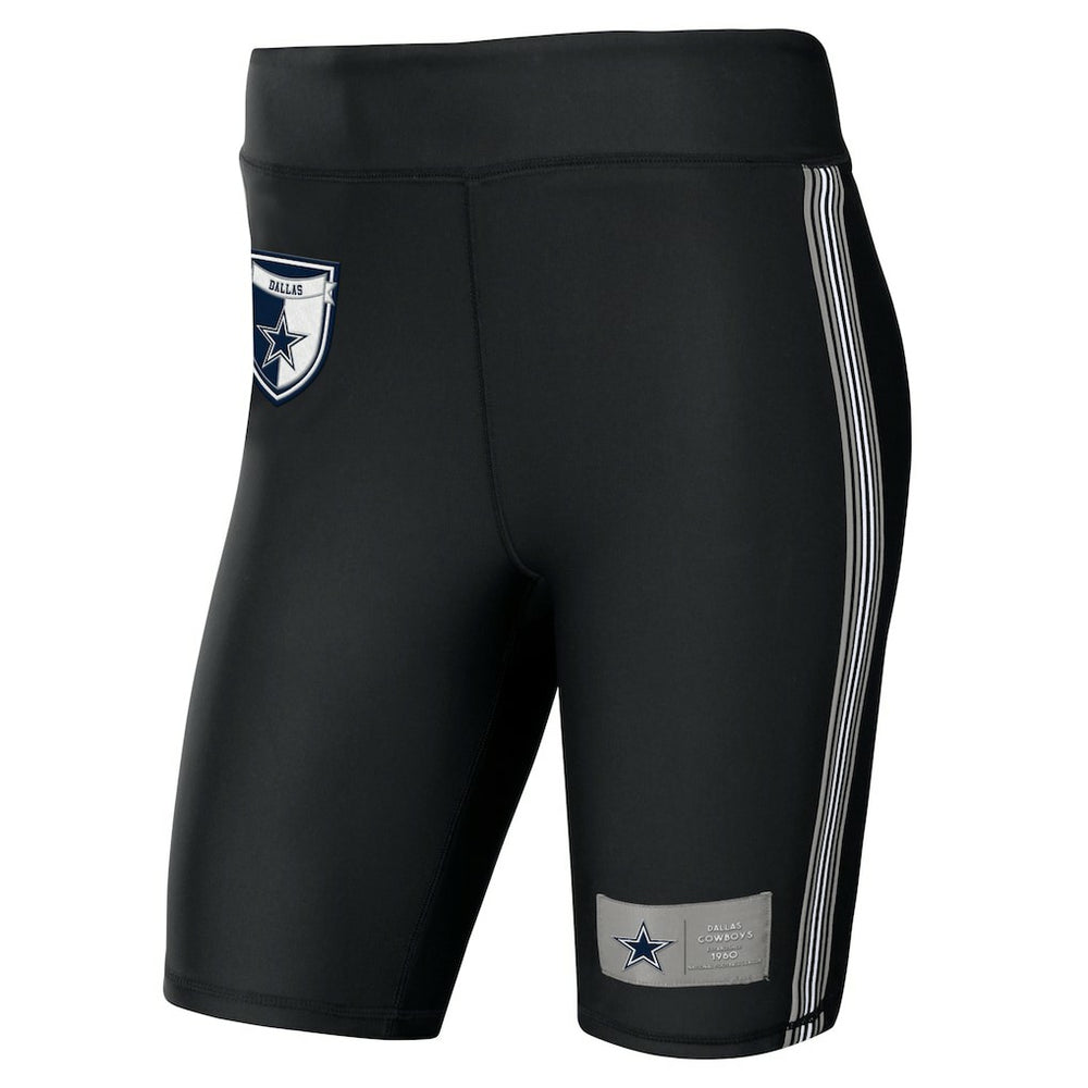 Dallas Cowboys WEAR by Erin Andrews Women's Biker Shorts - Black cheap