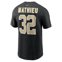Tyrann Mathieu New Orleans Saints Player Name & Number T-Shirt - Black | Nike online