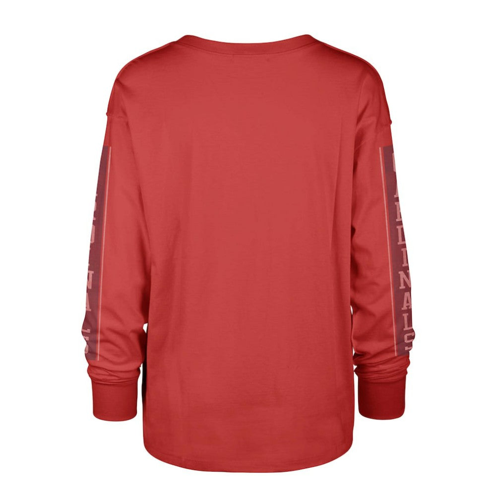 St. Louis Cardinals Women's Statement Long Sleeve T-Shirt - Red | 47 brand