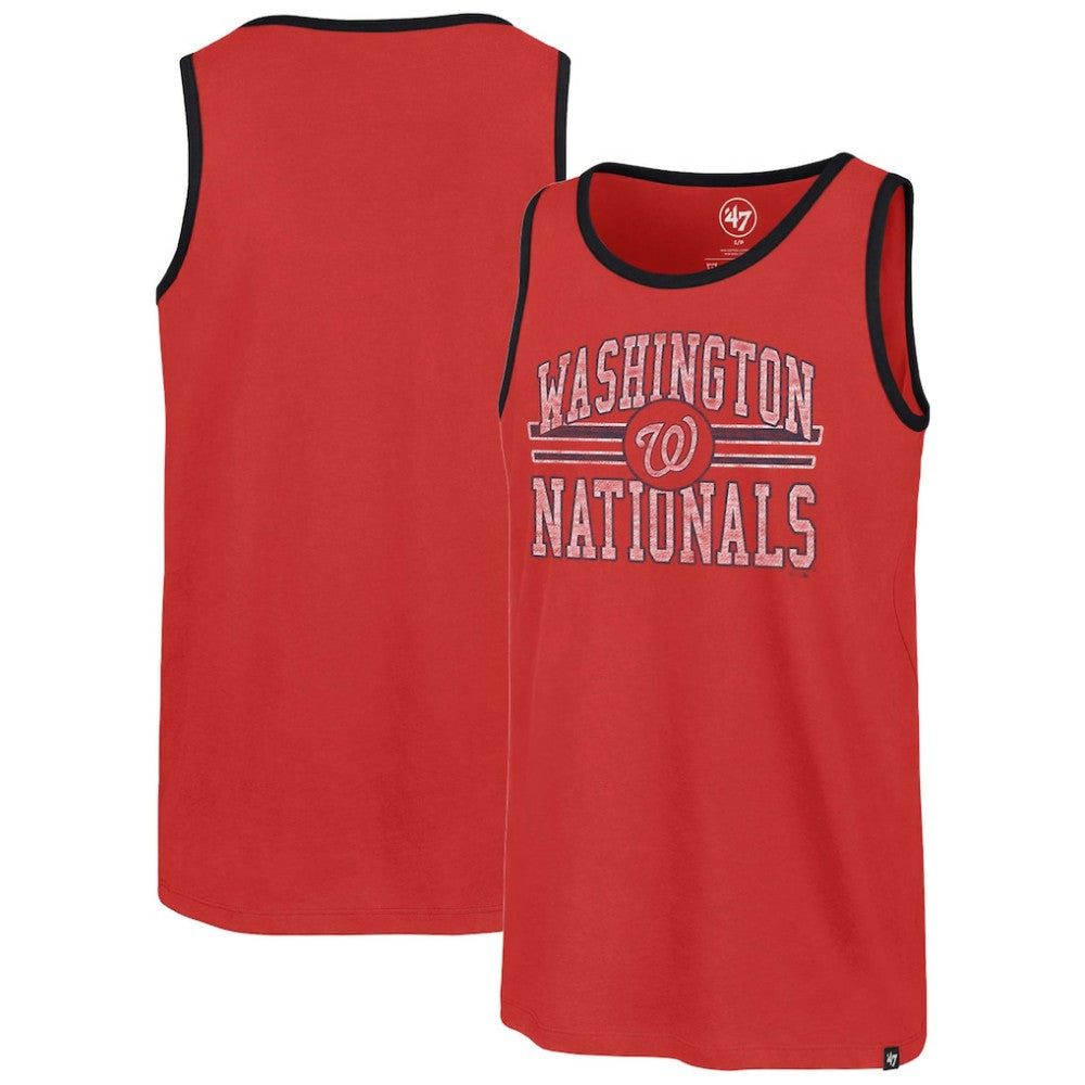 Washington Nationals Winger Franklin Tank Top - Red | 47 brand