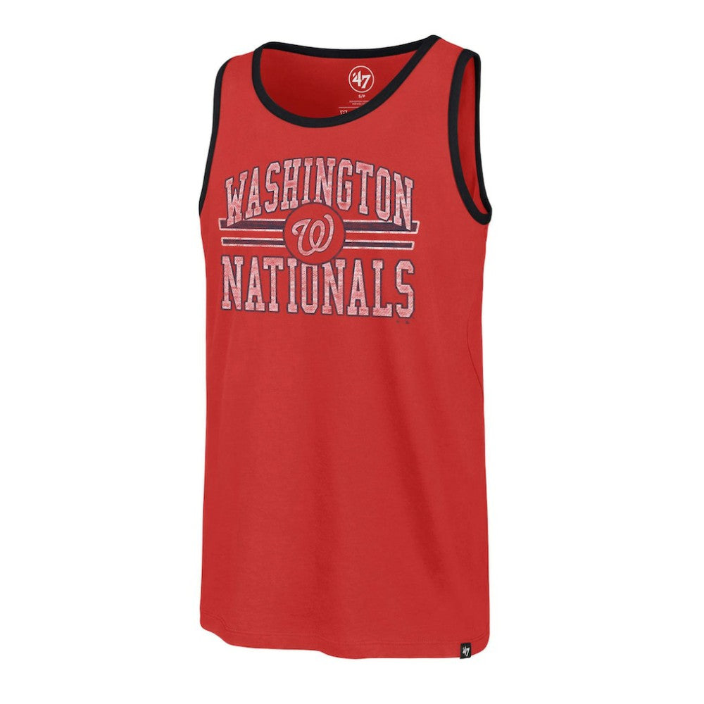 Washington Nationals Winger Franklin Tank Top - Red | 47 brand