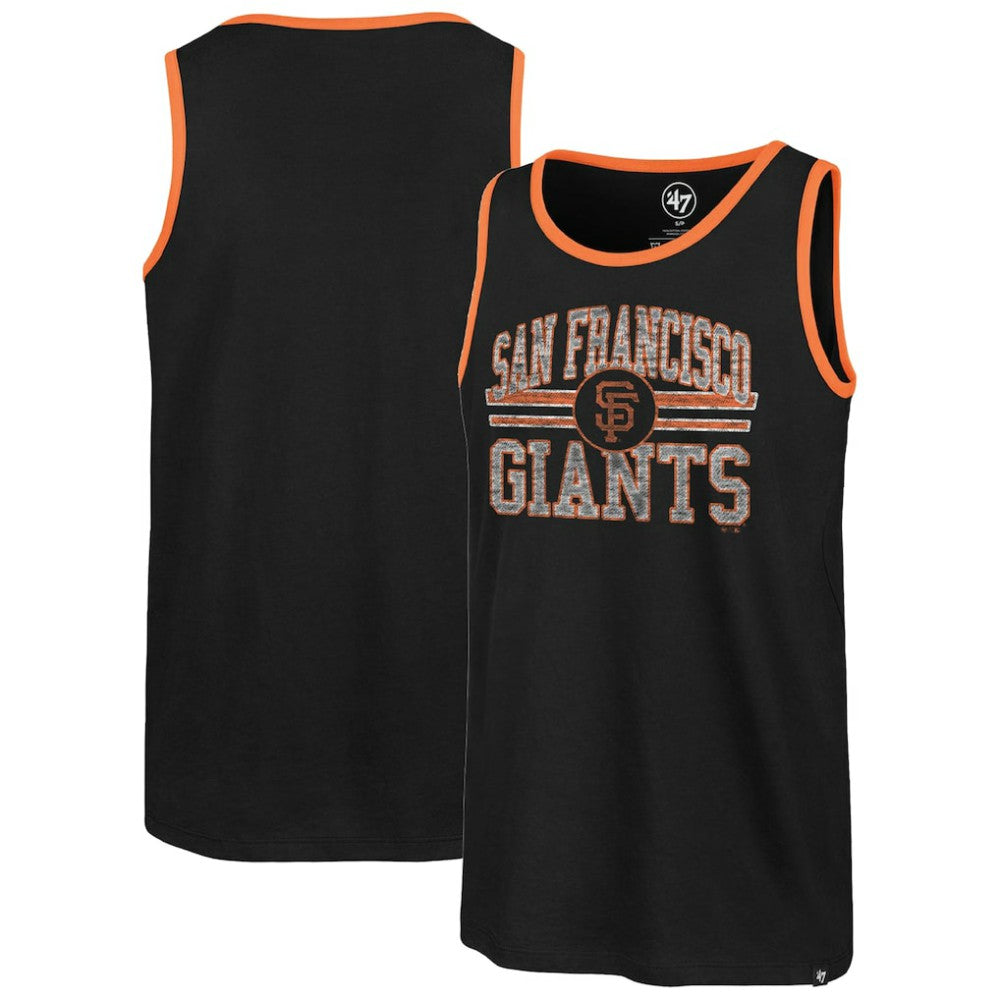 San Francisco Giants Winger Franklin Tank Top - Black | 47 brand