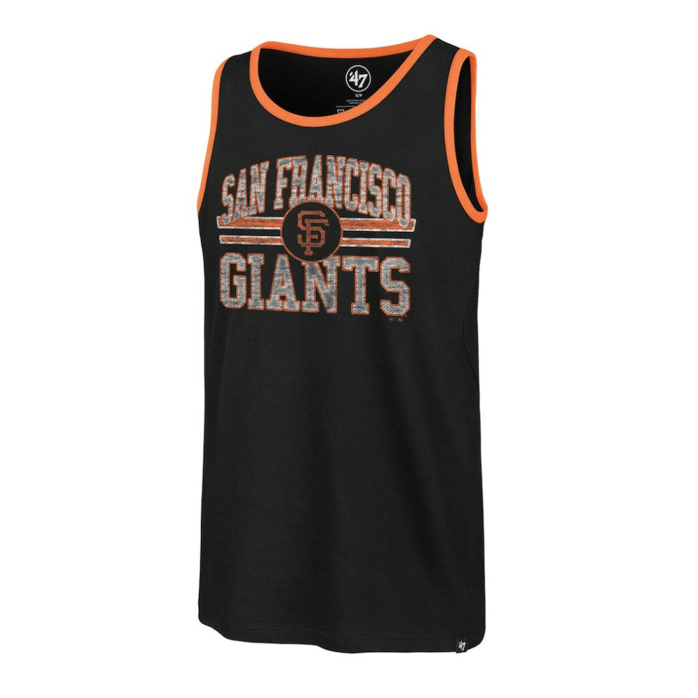 San Francisco Giants Winger Franklin Tank Top - Black | 47 brand