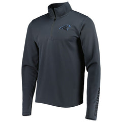 Carolina Panthers MSX by Michael Strahan Half-Zip Pullover - Charcoal for sale