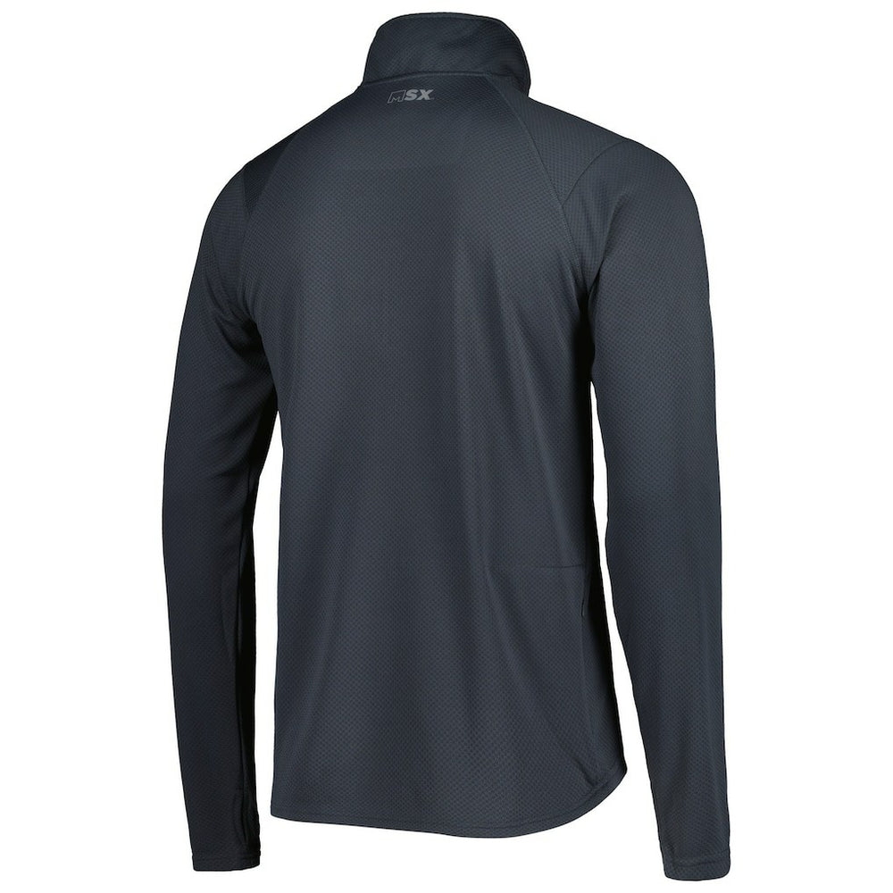 Carolina Panthers MSX by Michael Strahan Half-Zip Pullover - Charcoal for sale