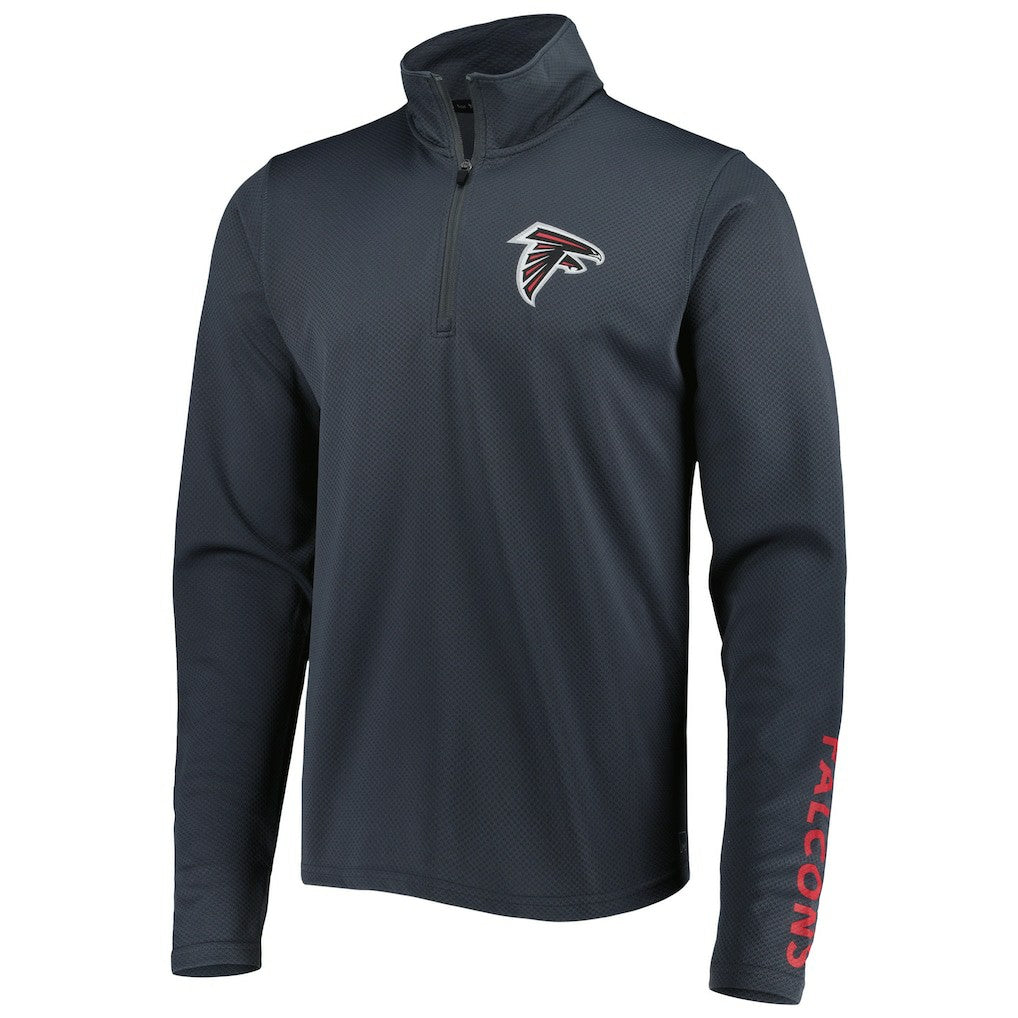 Atlanta Falcons MSX by Michael Strahan Half-Zip Pullover - Charcoal sale