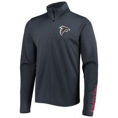 Atlanta Falcons MSX by Michael Strahan Half-Zip Pullover - Charcoal sale
