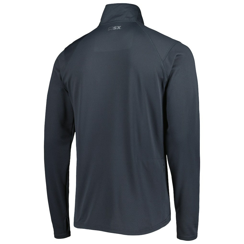 Atlanta Falcons MSX by Michael Strahan Half-Zip Pullover - Charcoal sale