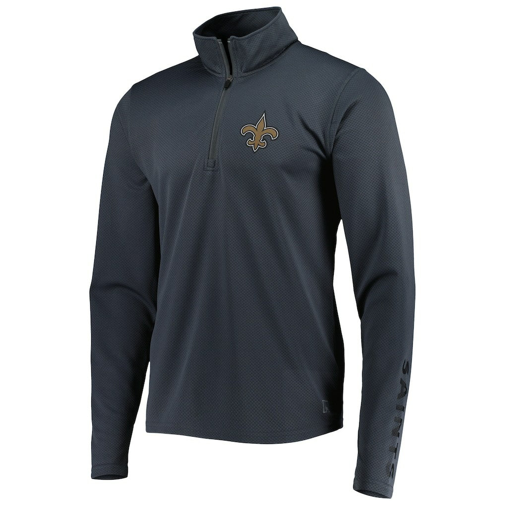 New Orleans Saints MSX by Michael Strahan Half-Zip Pullover - Charcoal outlet