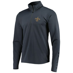 New Orleans Saints MSX by Michael Strahan Half-Zip Pullover - Charcoal outlet