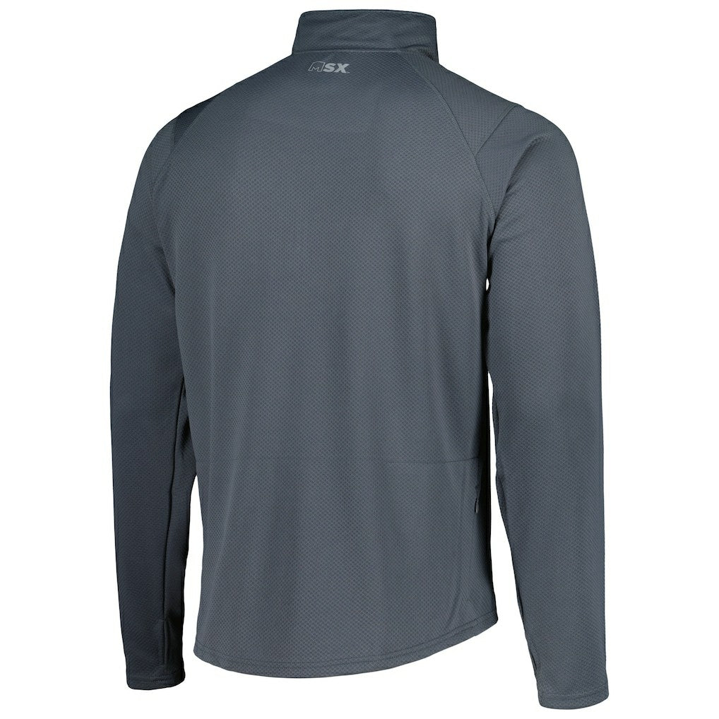 Minnesota Vikings MSX by Michael Strahan Half-Zip Pullover - Charcoal discount