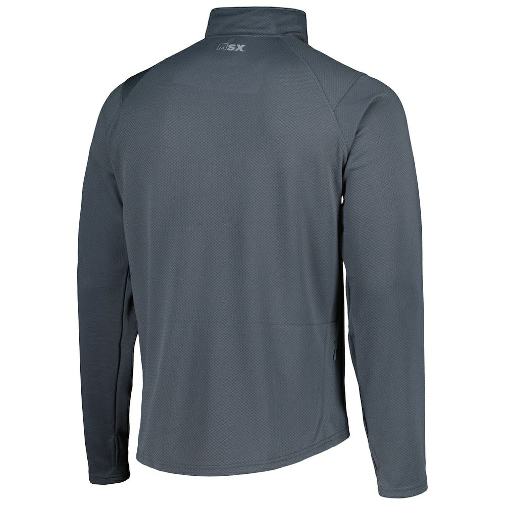 Minnesota Vikings MSX by Michael Strahan Half-Zip Pullover - Charcoal discount