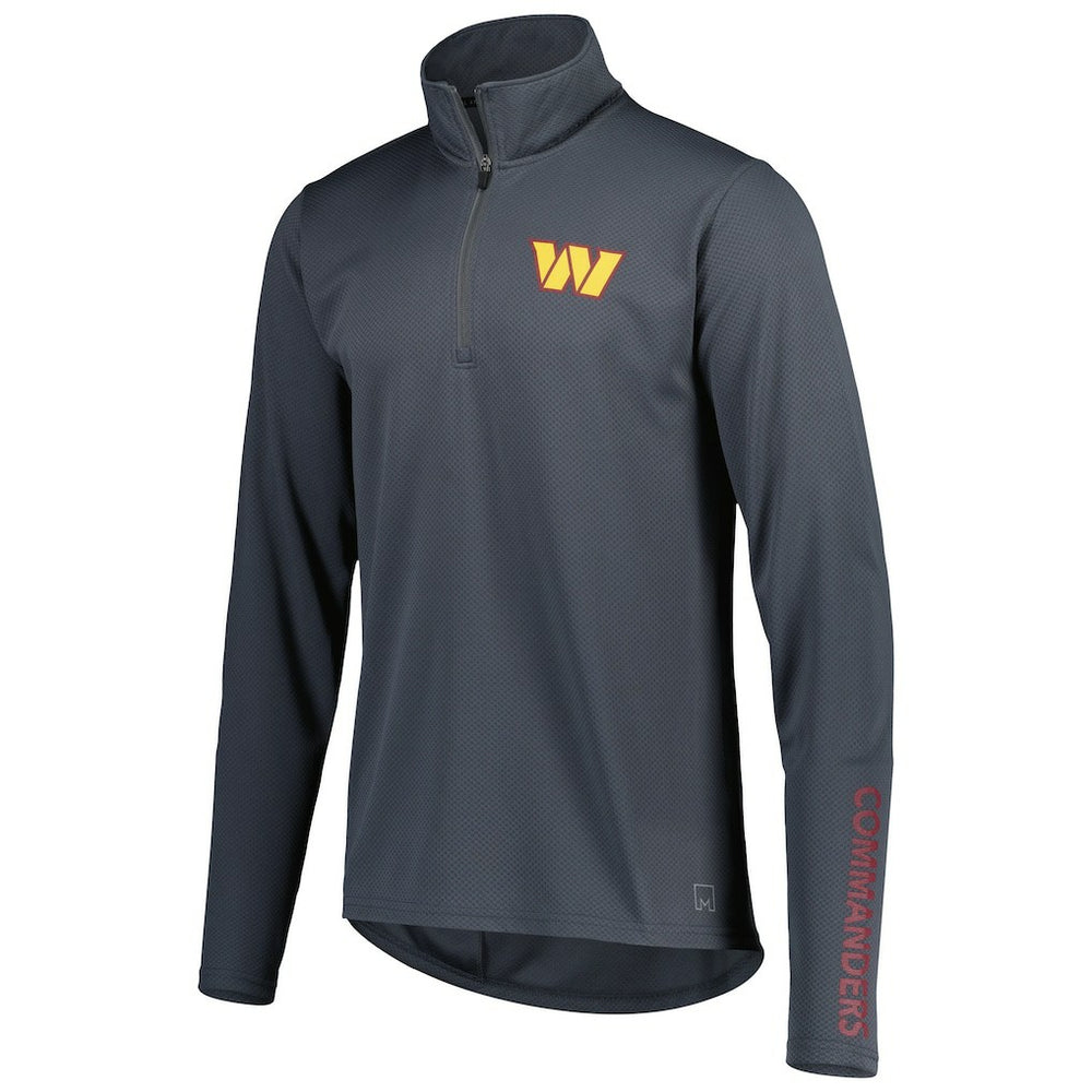 Washington Commanders MSX by Michael Strahan Half-Zip Pullover - Charcoal online