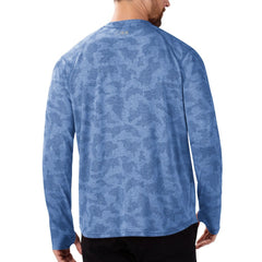 New York Giants MSX by Michael Strahan Performance Camo Long Sleeve T-Shirt - Royal sale