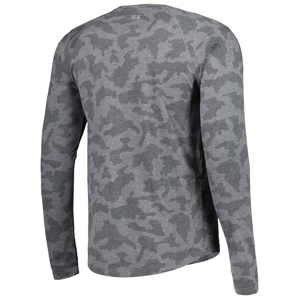 Las Vegas Raiders MSX by Michael Strahan Performance Camo Long Sleeve T-Shirt - Black cheap