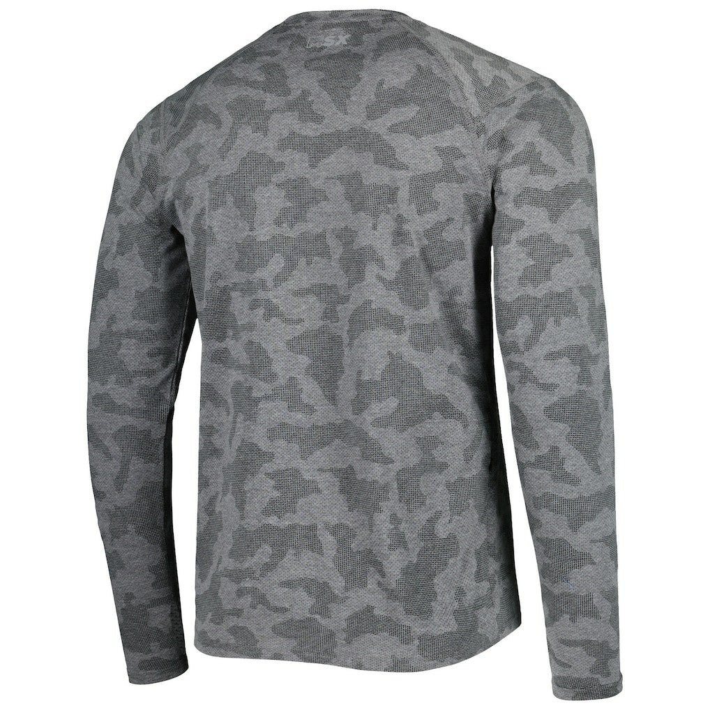 Cleveland Browns MSX by Michael Strahan Performance Camo Long Sleeve T-Shirt - Black cheap