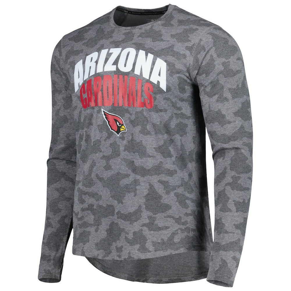 Arizona Cardinals MSX by Michael Strahan Performance Camo Long Sleeve T-Shirt - Gray discount