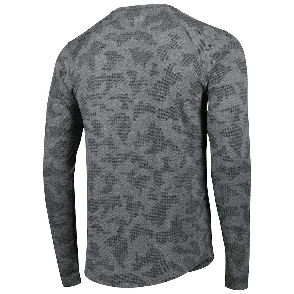 New Orleans Saints MSX by Michael Strahan Performance Camo Long Sleeve T-Shirt - Gray for sale