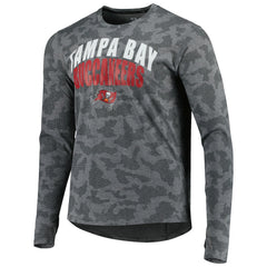 Tampa Bay Buccaneers MSX by Michael Strahan Performance Camo Long Sleeve T-Shirt - Gray on sale