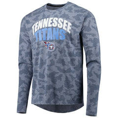 Tennessee Titans MSX by Michael Strahan Performance Camo Long Sleeve T-Shirt - Navy cheap