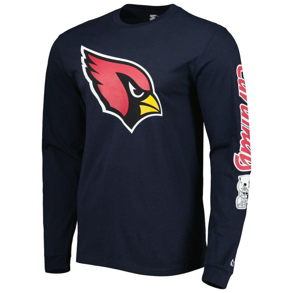 Arizona Cardinals Starter Halftime Long Sleeve T-Shirt - Navy sale