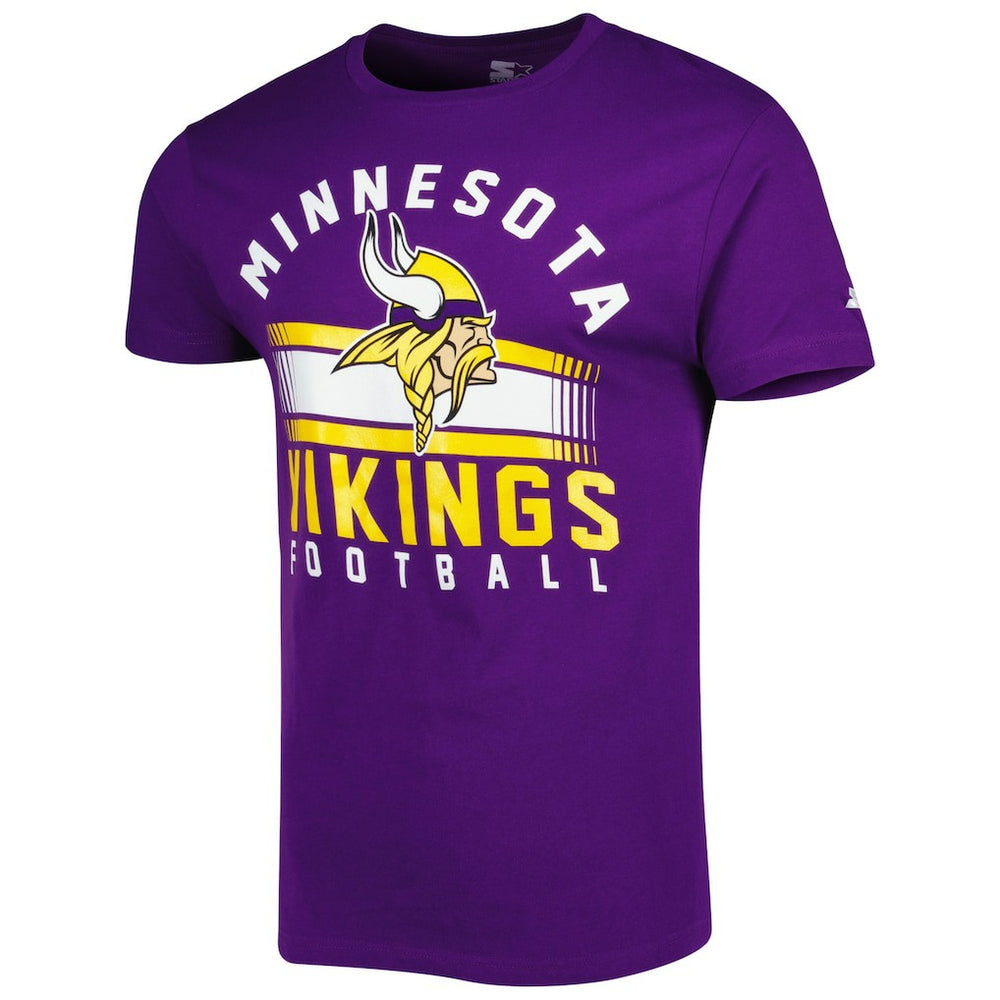 Minnesota Vikings Starter Prime Time T-Shirt - Purple on sale