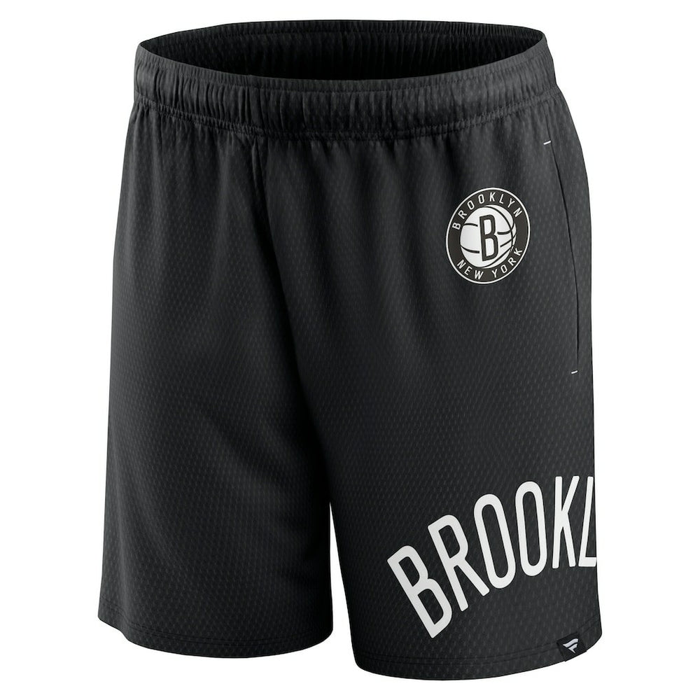 Brooklyn Nets Free Throw Mesh Shorts - Black | Fanatics for sale