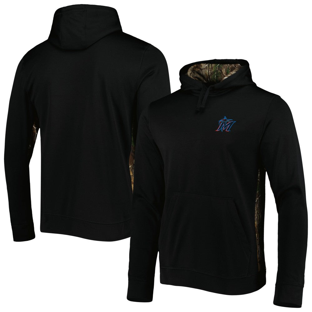 Miami Marlins Dunbrooke Ranger Pullover Hoodie - Black/Camo