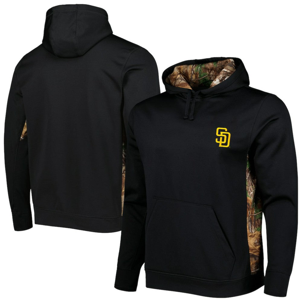 San Diego Padres Dunbrooke Ranger Pullover Hoodie - Black/Camo