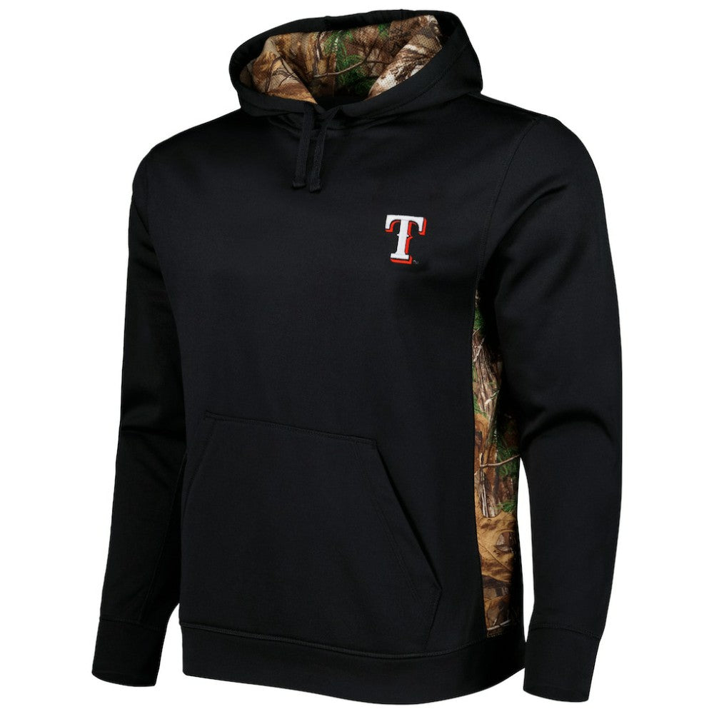 Texas Rangers Dunbrooke Ranger Pullover Hoodie - Black/Camo