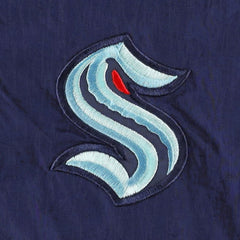 Seattle Kraken Tommy Hilfiger Raglan Half-Zip Jacket Deep Sea Blue/White