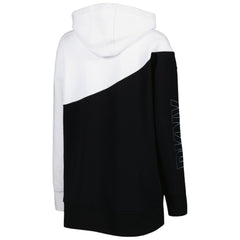 Philadelphia Flyers DKNY Sport Women's Gina Full-Zip Hoodie Black/White